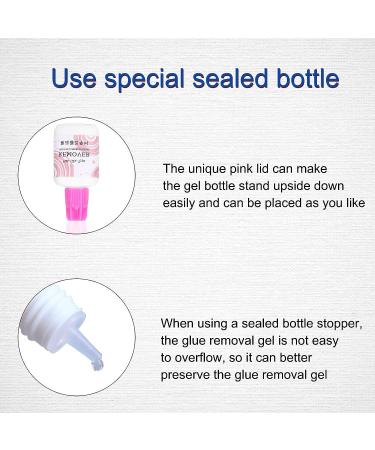 15ml Colorless Odorless Graft Eyelash Glue Remover Gel - Buy Online on SooperMarket.com