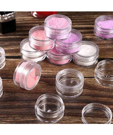 Proleo 100pcs 5G Sample Containers - Ideal for Cosmetics Lip Balm Ointments & Jewelry - Secure Screw Cap - White - Buy Online on SooperMarket.com