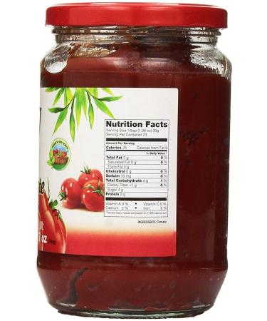 24 oz Tomato Paste Jar - 1.54 lb (680g) Pack of 1 - Buy Online on SooperMarket.com