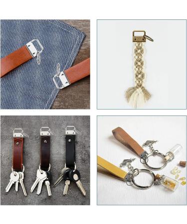 Key Fob Hardware  40 Pcs 1Inch 25mm 5 Colors Key Fob Hardware Kit Keychain Hardware Pliers Attach Rubber Tips for Wristlet Keychain  Key Lanyard and Key Chain Making Hardware Supplies Install - Buy Online on SooperMarket.com