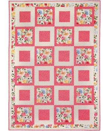 3-Yard Quilts Pattern Book by Fabric Cafe - Unlock the Magic of Quilting with 12 Stunning Designs - Buy Online on SooperMarket.com