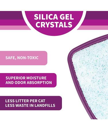 Litter Pearls Crystal Cat Litter 7 lb - Superior Odor Control, Odorbond Technology, Soft-On-Paws, Low Dust - Buy Online on SooperMarket.com