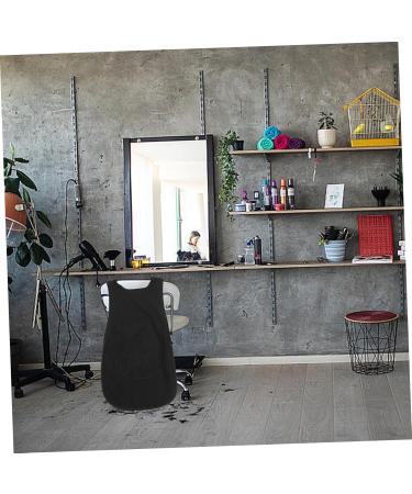 minkissy Barber Apron Work Dress Barber Uniform Vest Double Back Hairdressing Tool Polyester - Buy Online on SooperMarket.com