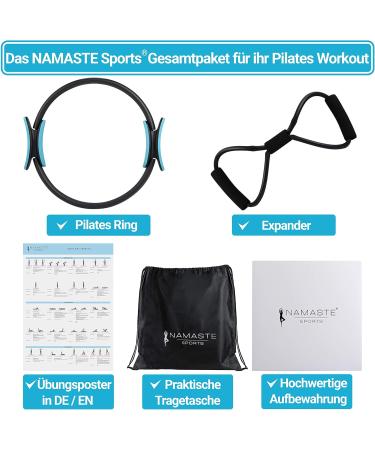Namaste Sports Pilates Ring | Multifunctional Fitness Trainer with Dual Grip | Ideal for Belly Legs and Pilates Exercises - Buy Online on SooperMarket.com