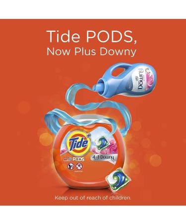 Tide PODS with Downy Laundry Detergent Soap Pods April Fresh - 75 Count (3 Bag Value Pack) - Buy Online on SooperMarket.com
