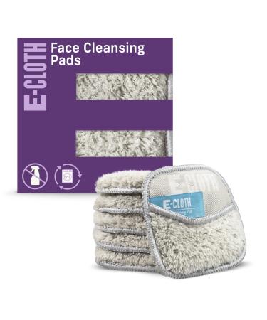E-Cloth Face Cleansing Pads 6 Premium Microfiber Makeup Remover Ideal for Removing Makeup Foundation Mascara Lipstick 100 Wash Promise