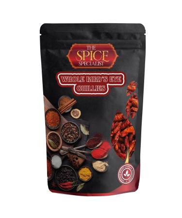 Whole Dried Bird's Eye Chillies 50g