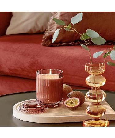 La Jolie Muse Passionfruit Peony Scented Candle - 80 Hours Long Burning Natural Wax - Gift and Home Decor - 12.3oz - Buy Online on SooperMarket.com