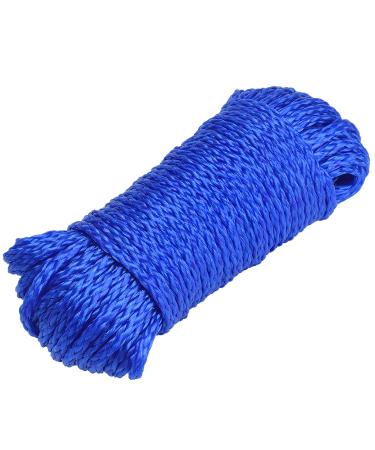 SF Poly Crab Line Floating Blue/Yellow 100FT 300FT for Crab Trap Saltwater Blue-1 Pack 1/4 in Dia-100 FT