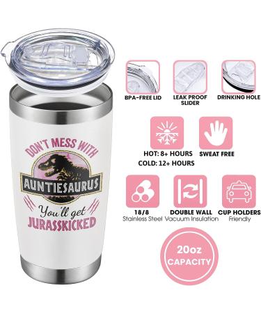Aunt Gifts from Niece/Nephew - Birthday & Mother's Day Gift Ideas - 20oz Tumbler - Buy Online on SooperMarket.com