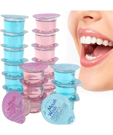 Shop Mundwater Rose-Mint Mouthwash | Fresh Breath Bad Breath Elimination 13ml x 20 Pieces | International Shipping - Buy Online on SooperMarket.com