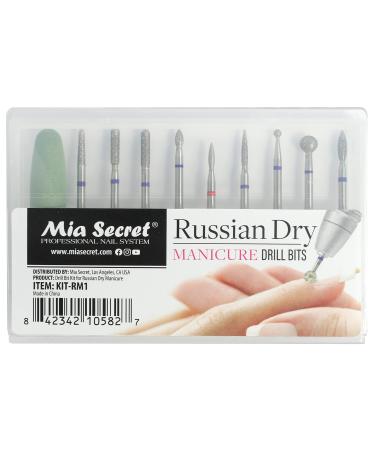 MIA SECRET PROFESSIONAL RUSSIAN DRY Manicure Drill bit set