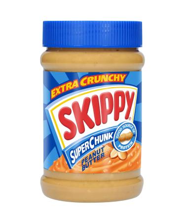 SKIPPY Peanut Butter Extra Crunchy 454g | 6 Jars of 454g