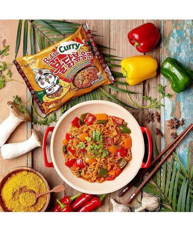 Samyang Curry Flavour Hot Chicken Ramen Instant Noodle Halal (Pack of 20) by CNMART - Buy Online on SooperMarket.com