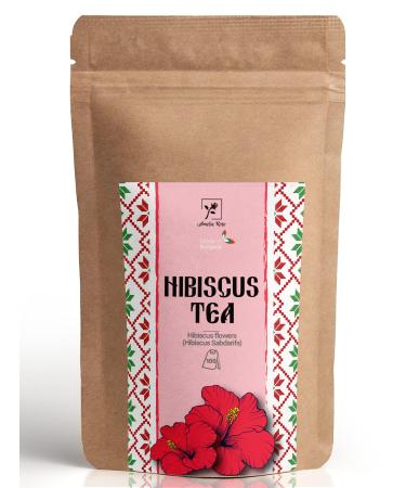Hibiscus Tea by Amelia Rose | 100 Tea Bags | 100% Natural Hibiscus Flowers | Caffeine Free