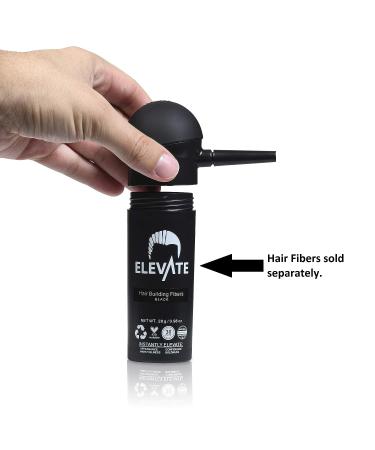 ELEVATE Spray Applicator Pump Nozzle for Hair Fibers - Thinning Hair Solution for Men and Women - Natural Hair Loss Concealer - Buy Online on SooperMarket.com