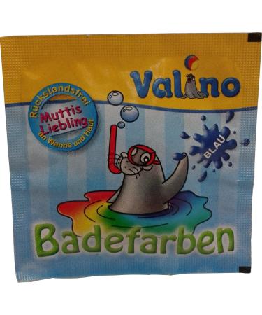 Valino bath colours blue pack of 10 (10 x 1 piece) Blueberry