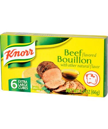 Knorr Beef Bouillon Cubes 2.3 Oz Beef 2.3 Ounce (Pack of 1)