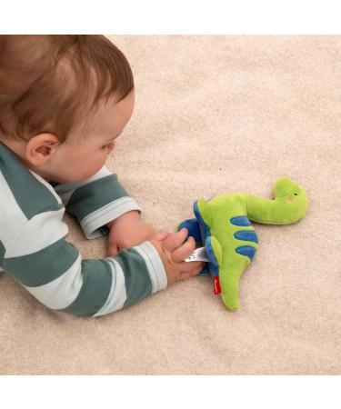 SIGIKID 42300 Squeaky Dino Red Stars - Soft Baby Toy for Girls & Boys Recommended from Birth - Perfect Gift - Buy Online on SooperMarket.com