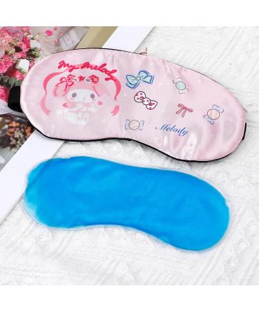 Cartoon Kitty Cat Sleep Eye Mask - 100% Blackout Blinders for Women - Pink - Buy Online on SooperMarket.com