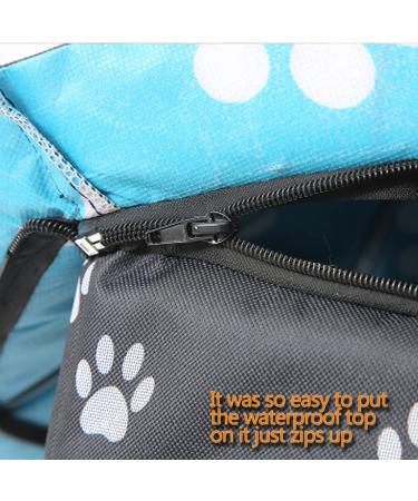 Outdoor Weatherproof Cat House - Perfect Pet Hut for Indoor & Outdoor Use | Easy to Assemble Traditional Yurt Design - Buy Online on SooperMarket.com