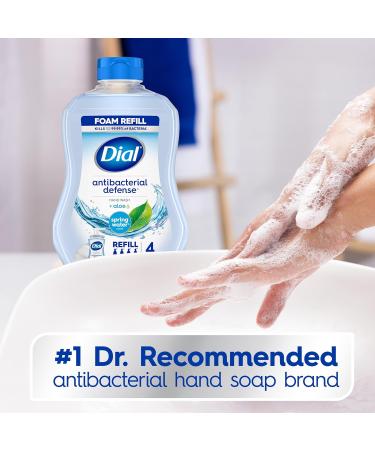 Dial Antibacterial Foaming Hand Wash Refill - Spring Water 30 oz | Buy Internationally - Buy Online on SooperMarket.com