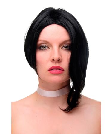 WIG ME UP - Women's wig short bob boldly parted asymmetrical black GF-W2202-1