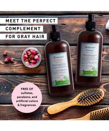 Gray Hair Conditioner 16 Oz | Just Nutritive Gray Hair Treatment | Natural Conditioner by Just Natural Hair Care - Buy Online on SooperMarket.com