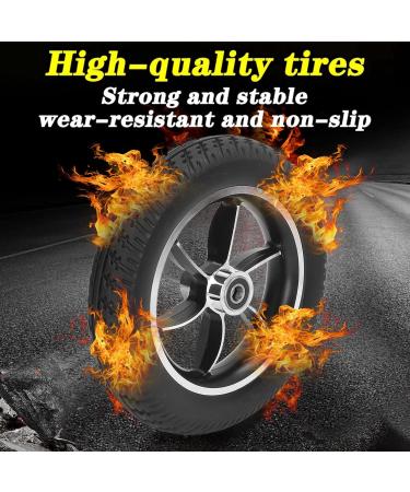 Robust Antislip Alloy Wheelchair Wheel - Textured Tire - Durable Wheel Hub - Bearing Hole - Premium Replacement Wheels Sellers Top Choice - Buy Online on SooperMarket.com