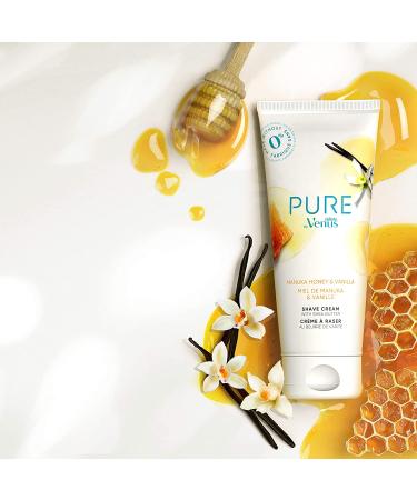 Pure by Gillette Venus Manuka Honey & Vanilla Shaving Cream 6oz - Pack of 2 - Buy Online on SooperMarket.com