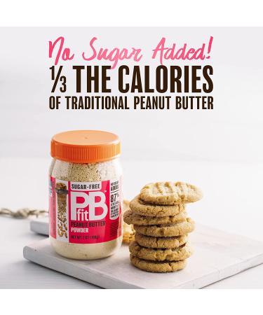 PBfit Sugar-Free Peanut Butter Powder - Real Roasted Pressed Peanuts, No Added Sugar - 7 Ounce - Buy Online on SooperMarket.com