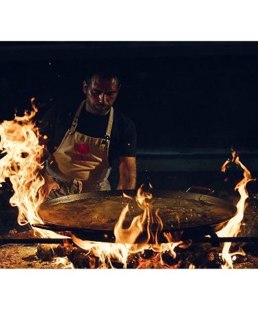 El Paeller Wood-Fired Paella Kit from Valencia, Spain | Includes Cooking Base & Rice | Makes 3 Servings | Seafood Paella - Buy Online on SooperMarket.com