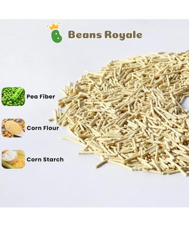 Beans Royale 2pcs Pack (6L x 2) Tofu Cat Litter Clumping Kitty Litter Flushable Dust Free Odor Control Low Tracking Vanilla - Buy Online on SooperMarket.com