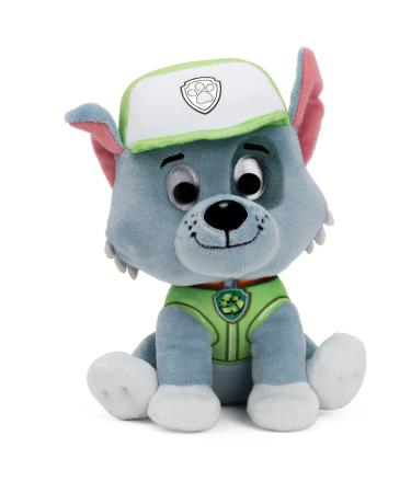 Official GUND PAW Patrol Soft Dog Themed Cuddly Plush Toy Rocky 6-Inch Soft Play Toy For Boys and Girls Aged 12 Months and Above Rocky Plush