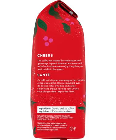 Starbucks Holiday Blend 2019 Medium Roast Ground Coffee 283g Bag 6 Count 6 count (Pack of 1) - Buy Online on SooperMarket.com