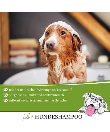 Lillis Naturals Dog Shampoo with Pump Cap - Eco-Friendly & Gentle Pet Care | Shop Internationally - Buy Online on SooperMarket.com