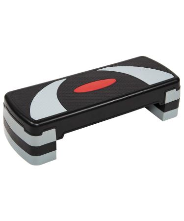 BalanceFrom Adjustable Workout Aerobic Stepper Step Platform Trainer, 4 Removable Raisers Included