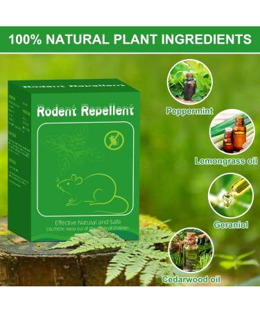 12 Pack Natural Peppermint Oil Rodent Repellent Balls - Safe Pest Control for Mice, Rats, Roaches, Moles, Squirrels, Ants, Moths - Indoor & Outdoor Use - Pet & Kid Safe - Buy Online on SooperMarket.com