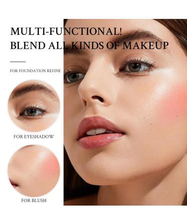 Soft Silicone Fingertips Lip Brush & Concealer Brush Set - 2PCS Multi-Functional Reusable Makeup Applicators for Lipstick Gloss Balm Masks & Eyeshadow - Buy Online on SooperMarket.com