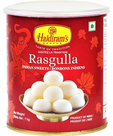 Haldiram's Nagpur Rasgulla Diwali Sweet - 1 KG (Pack of 2) - Buy Online on SooperMarket.com