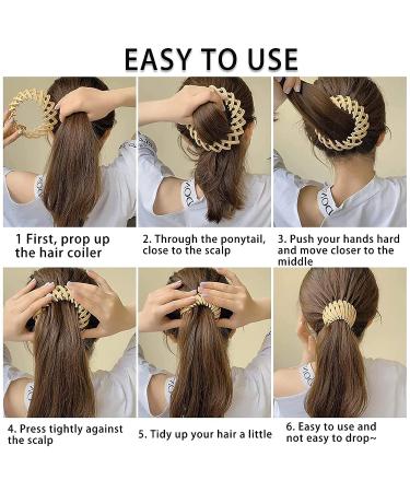 3-Piece Bird Nest Hair Clip Set for Stylish Hair Styling - Ideal Accessories for Thick and Thin Hair - Buy Online on SooperMarket.com
