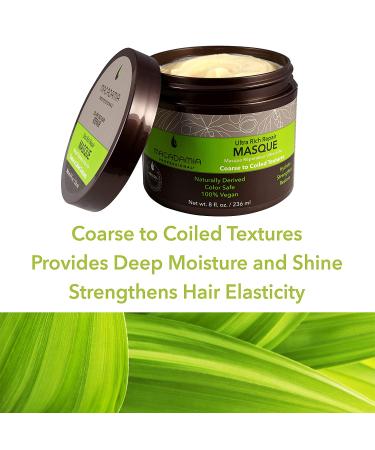 Macadamia Professional Ultra Rich Repair Masque 8 fl oz - Deep Condition Coarse & Coiled Hair - Buy Online on SooperMarket.com