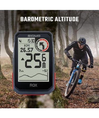 Sigma Sport Rox 4.0 White - Wireless Bicycle Computer with GPS & Navigation | Outdoor GPS with Height Measurement | Shop Now! - Buy Online on SooperMarket.com