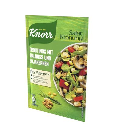 Buy Knorr Salad Dressing Croutinos with Walnuts & Soya Seeds - 25 g Pack | International Shipping Available - Buy Online on SooperMarket.com