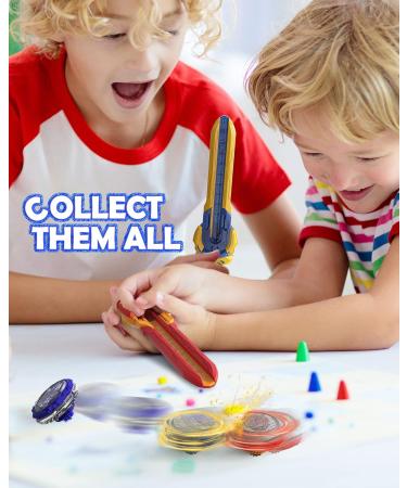 Buy Infinity Nado Roundabout - Metal Spinning Top Toy for Boys 5-12 | Beyblade Battle Launcher - Blazing Was Bear Bear B - Buy Online on SooperMarket.com