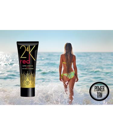 Power Tan 24K Red Tingle Sunbed Tanning Lotion Accelerator 250ml - Intense Tan Boost - Buy Online on SooperMarket.com