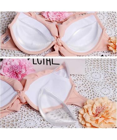 Silicone Chicken Cutlets Bra Inserts - Clear Push Up Pads for Summer Bikini - Bust Enhancers & Firming Padding - Buy Online on SooperMarket.com