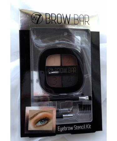 W7 Brow Bar Eyebrow Stencil Kit-New