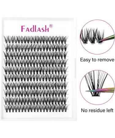Cluster Lashes Extensions 30D 0.07 C Curl | 200Pcs Mixed Trays | DIY Eyelash Extensions - Buy Online on SooperMarket.com