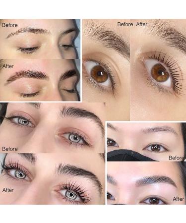 PERMANIA Lash Lift Sachet Kit Eyelash Perm Kit  Fast Lash Lifting 5 Minutes DIY at Home with Strong Glue Professional Lash Perming Kit Last 6-8 Weeks (15pcs) c-15pcs lash lift kit - Buy Online on SooperMarket.com